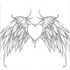 Kids are not exactly the same on the. Heart With Wings Coloring Pages Picture 6 Heart With Wings Coloring Pages To Print Image Cool Heart Drawings Heart Drawing Wings Art