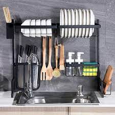 Price list of malaysia kitchen storage rack products from sellers on lelong.my. Stainless Steel Kitchen Shelf Rack Drying Drain Storage Holders Plate Dish Rack Buy At A Low Prices On Joom E Commerce Platform