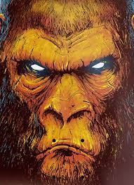 Deck Graphicselan Skateboards Was Releasing A New Line Of Boards And Asked Morten Of Supervixen To Design Their Signature Board You Gorillas Art Monkey Art Art