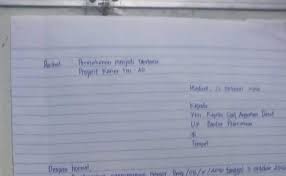 Surat lamaran kerja yang ditulis tangan akan memudahkan pihak hrd atau sdm untuk membaca karakter pelamar kerja lewat tulisan tangannya. Contoh Surat Lamaran Masuk Tni Ad Tulis Tangan Dapatkan Cute766