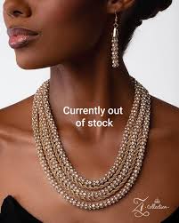 Layered Necklaces in Miles of Style by Nadine