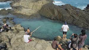 Maybe you would like to learn more about one of these? Pantai Wediombo Tak Hanya Pasir Putih Sisa Sisa Gunung Api Purba Ada Di Pesisir Ini Tribun Travel