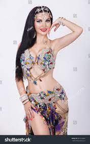 Gorgeous Arabian Woman Bellydancer Studio Isolated Stock Photo 467314664 |  Shutterstock