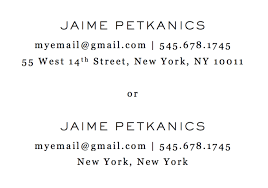 Should You Put Your Address On Your Resume The Prepary The Prepary