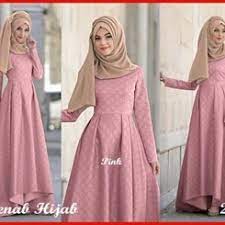 Model model dalam baju ini dapat di order jika persediaan masih ada. Bbg Model Baju Gamis Grece Pink Modis Modern Kode 2272