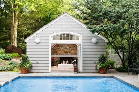 If you are looking to create the ultimate staycation, a pool house can make any warm day feel like a summer holiday. Poolhouse Ideas Archives Digsdigs