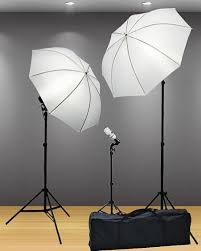 Fancierstudio 3 Point Umbrella Lighting Kit With Carrying Case Professional 383472896143 Ebay