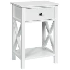 Use an expedit ikea shelf as an epic nightstand. Costway Nightstand Chair Side End Table With Drawer Shelf Bedroom Overstock 22437117