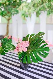 Modern Flamingo Birthday Party Kara S Party Ideas Flamingo Birthday Flamingo Birthday Party Tropical Birthday Party
