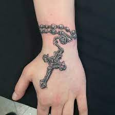 This tattoo is widely carried out as a gift for their loved ones. Top 30 Rosary Tattoos Beautiful Rosary Moon Tattoo Designs Ideas
