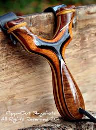 Custom Axiom Brass Core Copper Spacers Slingshot Woodworking Diy Slingshot