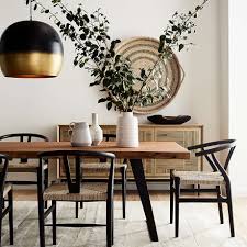 Designer @renouveau_hom made this dining room corner into an eclectic nook. Keenan Large Sideboard Reviews Crate And Barrel In 2021 Boho Dining Room Wood Dining Room Casual Dining Rooms