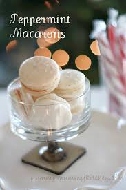 This chocolate candy dessert is easy to make and festive looking, perfect for the holiday but delicious any time of year. Easy Peppermint Macarons Holiday Decor Yummy Mummy Kitchen