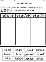 Pin On Inflectional Ed Endings