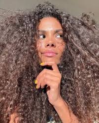 Tina Kunakey Hair Routine