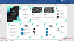 Buatlah sebuah nama yang membuat banyak orang. 2 Cara Membuat Company Profile Dengan Word Yang Menarik
