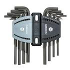 SAE/Metric Long Arm Hex Key Set (26-Piece) HLAHKSM26PCC Husky