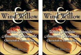 Be still my beating heart. Wind Willow Sweet Cheeseball And Dessert Mix 3 5 Oz 2 Pack White Chocolate Amaretto Cheesecake Buy Online In Botswana At Botswana Desertcart Com Productid 19872826
