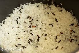 Korean Purple Rice Or Black Rice Heukmi Bap Recipe Purple Rice Rice Korean Side Dishes