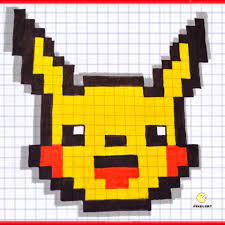Cute pixel art unicorn pixel art facile licorne clipart. Pixel Art Pikachu Facile Pixel Art Pikachu Pixel Art Pokemon Pixel Art