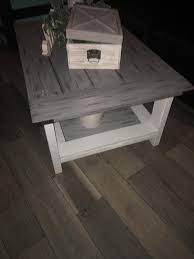 Grey Distressed Coffee Table Distressed Coffee Table Coffee Table Table They were so chunky and incredible!