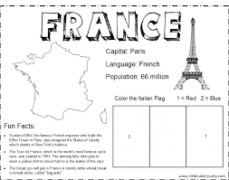 Passport To Flavor France France For Kids World Thinking Day France Craft