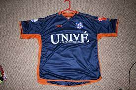 Sc heerenveen jersey away shirt black blue shirt umbro trikot mens size s. Sc Heerenveen Weg Fussball Trikots 2004 2005