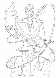 Explore our collection of 31 free printable scorpion mortal kombat coloring pages at coloringonly! Amazing Scorpion Mortal Kombat Coloring Page Free Printable Coloring Pages For Kids