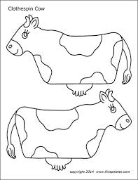 Maybe you would like to learn more about one of these? Clothespin Farm Animal Templates Free Printable Templates Coloring Pages Firstpalette Com