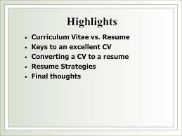 resume vs. cv presented by: liz