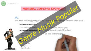 R&b juga kerap dikaitkan dengan subgenre electric. Genre Musik Populer Seni Budaya Kelas 9 Bab 7 Bagian 2 Youtube