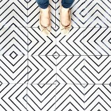 Black And White Geometric Tile I Have This Thing With Floors On Instagram Regram Studiomatsalla Ihavethisthingwithfloors Geometric Floor Tile Patterns Floor Patterns