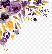 Black and gold purple flowers. Gray Flowers Png Images Pngegg