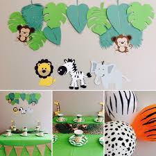 Birthday Themes For Kids Jungle Party Box Jungle Party Decorations Kids Party Boxes Jungle Theme Parties