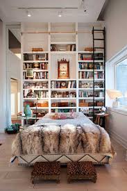 In the room above, from nuevo estilo via savvy home, wall mounted shelves take advantage of the full length of the wall. 24 Dreamy Wall Library Design Ideas For All Bookworms Amazing Diy Interior Home Design