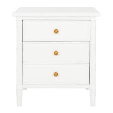 Shop safavieh.com for the largest selection of nightstands and bedside tables in a colors, materials and finishes to suit every taste and decor style. Mina 3 Drawer Coastal Nightstand Safavieh Target