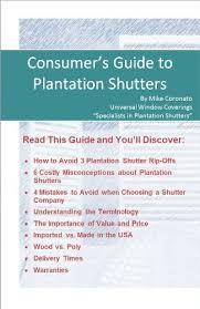 Check spelling or type a new query. Consumer S Guide To Plantation Shutters English Edition Ebook Coronato Michael Amazon De Kindle Shop