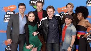 Cast Of Hendy Danger 2018 Kids Choice Awards Orange Carpet Youtube