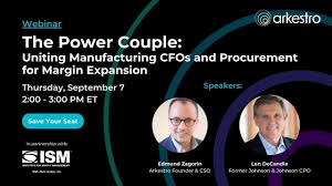 The Power Couple: Uniting Manufacturing CFOs and Procurement for Margin  Expansion