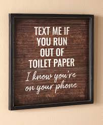 *riches to rags* by dori: Funny Bathroom Wall Art Ltd Commodities