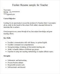 Download sample resume templates in pdf, word formats. Free 42 Teacher Resume Templates In Pdf Ms Word