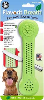 Available in three sizes depending on your pooch. Pet Supplies Pet Qwerks Flavorit Mint Flavor Nylon Chew For Fresh Breath Fillable Dog Bones For Aggressive Chewers Tough Power Chewer Bone Toys Made In Usa With Fda Compliant