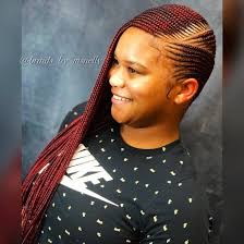 Black And Burgundy Lemonade Braids Best Lemonade Braid Hairstyles 2018 Small Medium And Jumbo Lemonade Braids Hairstyles Hair Styles Black Girl Braids