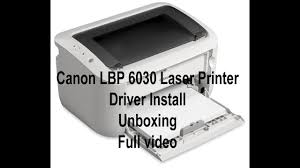 كانون canon تعريف طابعة سكانر. How To Install New Canon Lbp 6030 Laser Printer Driver Install Unboxing Full Video Youtube