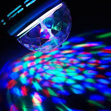 Rotating Led Disco Light Bulb Petagadget Disco Light Bulb Led Strobe Disco Lights