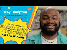 Meet Trey Hampton, Action for Children’s 2022 Rosa Hightower Excellence in  Teaching Award Winner!