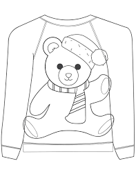 All the steps are pretty flexible, and the whole outfit is easy to construct! Christmas Sweaters Coloring Pages 70 Pictures Free Printable