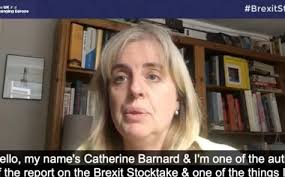 Catherine Barnard discusses what's going to happen at the end of transition 