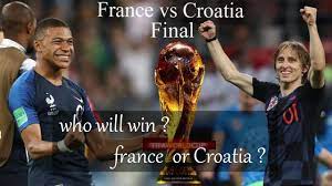 France Vs Croatia Prediction Fifa World Cup 2018 Final Fifa World Cup Croatia World Cup
