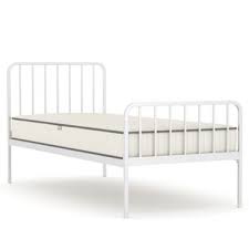 Little seeds monarch hill wren metal bed. Harpo White Single Metal Bed Out Of The Cot